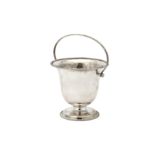 An early 20th century Italian 800 standard silver ice bucket, Milan 1934-44 maker 11