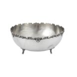 A late 20th century Indian silver bowl, Bombay circa 1980