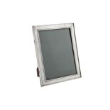 A mid-20th century Italian 800 standard silver photograph frame, Florence 1949-68 by Fiorentina di