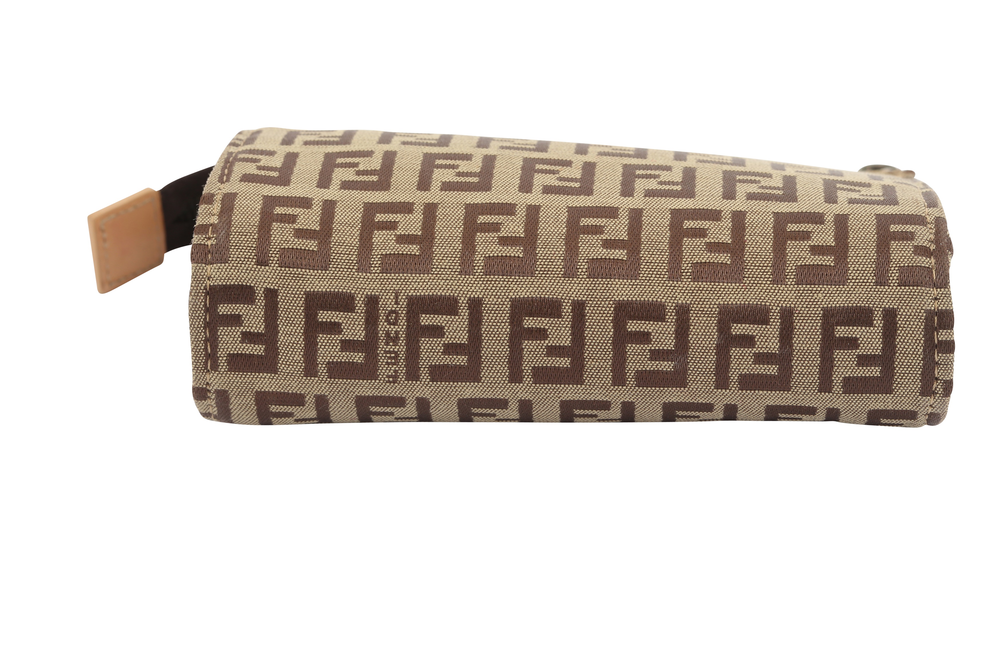 Fendi Beige Monogram Pouch - Image 4 of 5