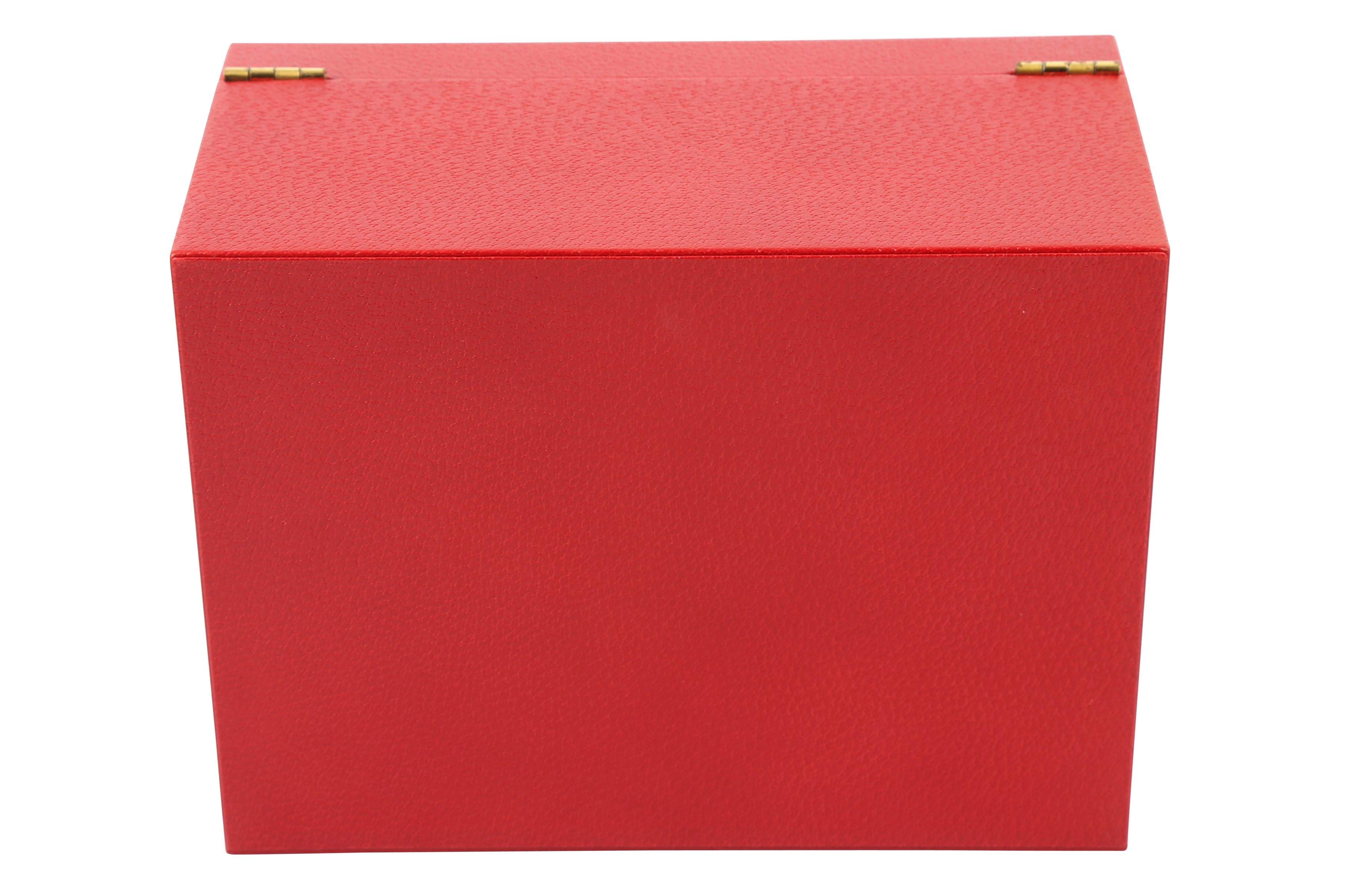 Smythson Red Jewellery Box - Image 7 of 10