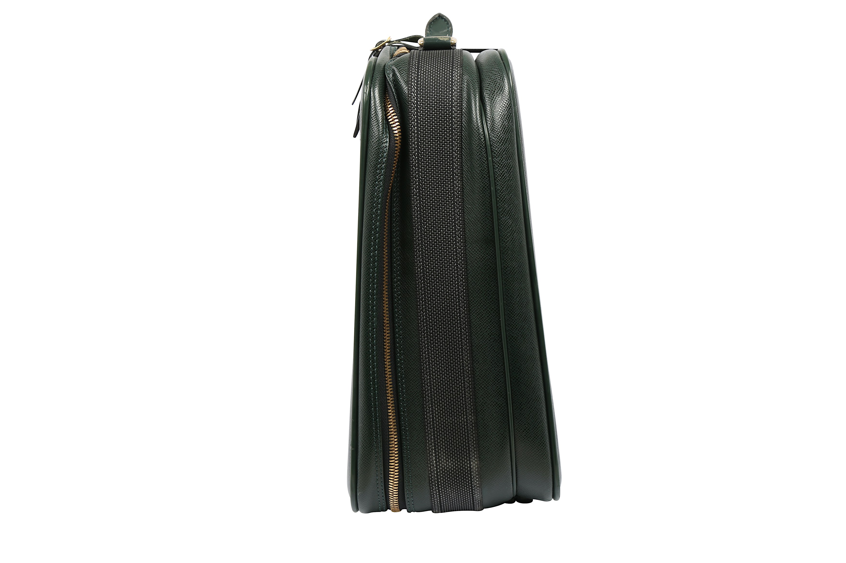 Louis Vuitton Green Taiga Mitka Suitcase 53 - Image 4 of 8