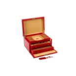 Smythson Red Jewellery Box