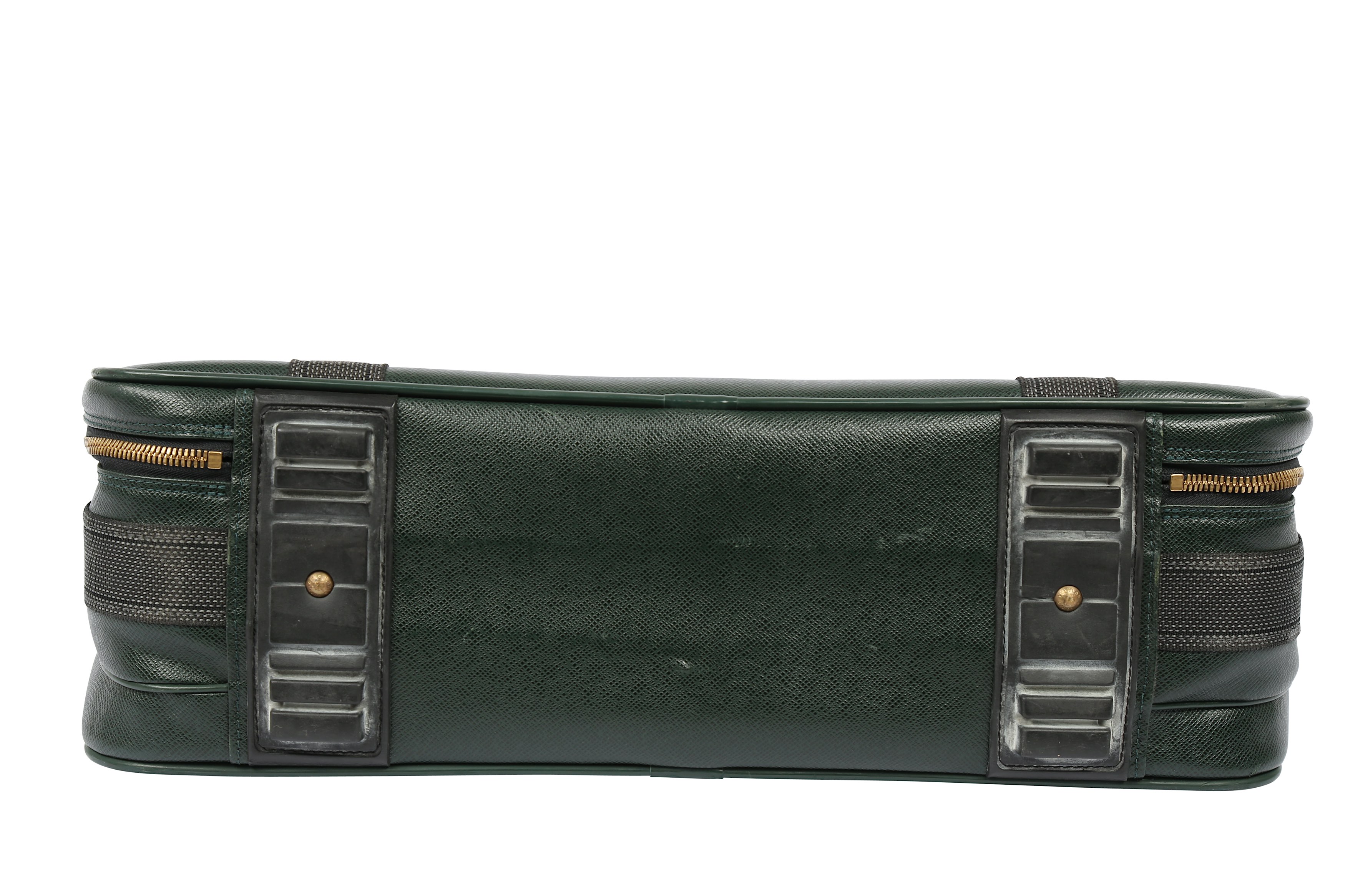 Louis Vuitton Green Taiga Mitka Suitcase 53 - Image 5 of 8