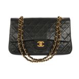 Chanel Black Medium Double Flap Bag