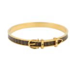 Hermes Brown Belt Bangle