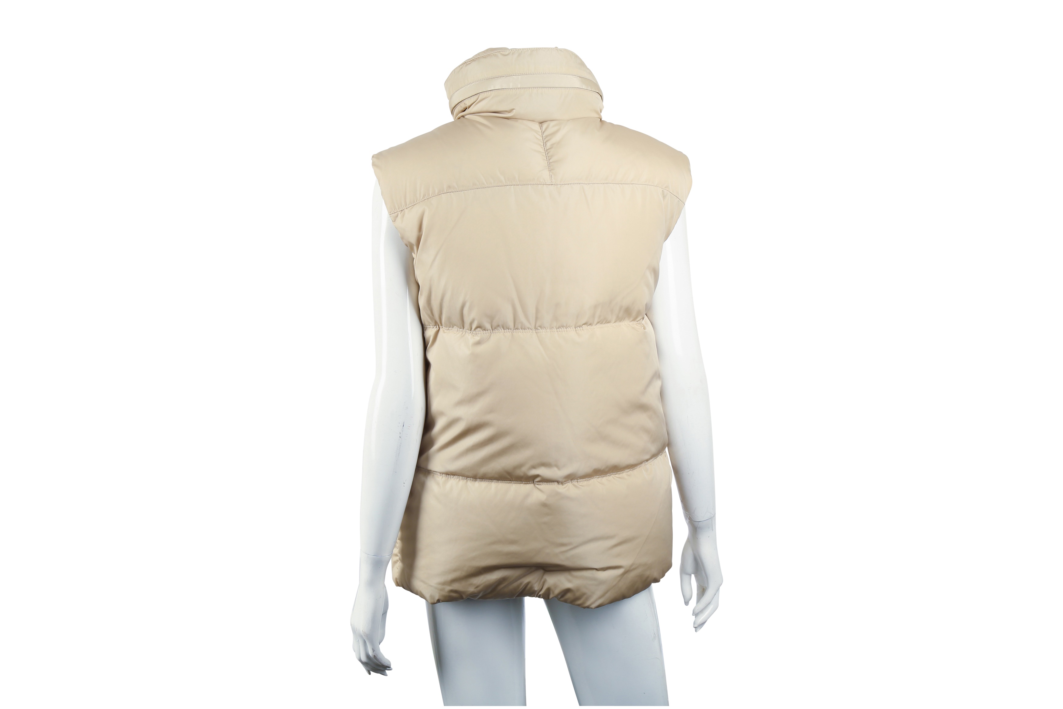 Burberry Beige Puffer Gilet - Size S - Image 2 of 6