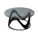 A contemporary Noguchi style coffee table