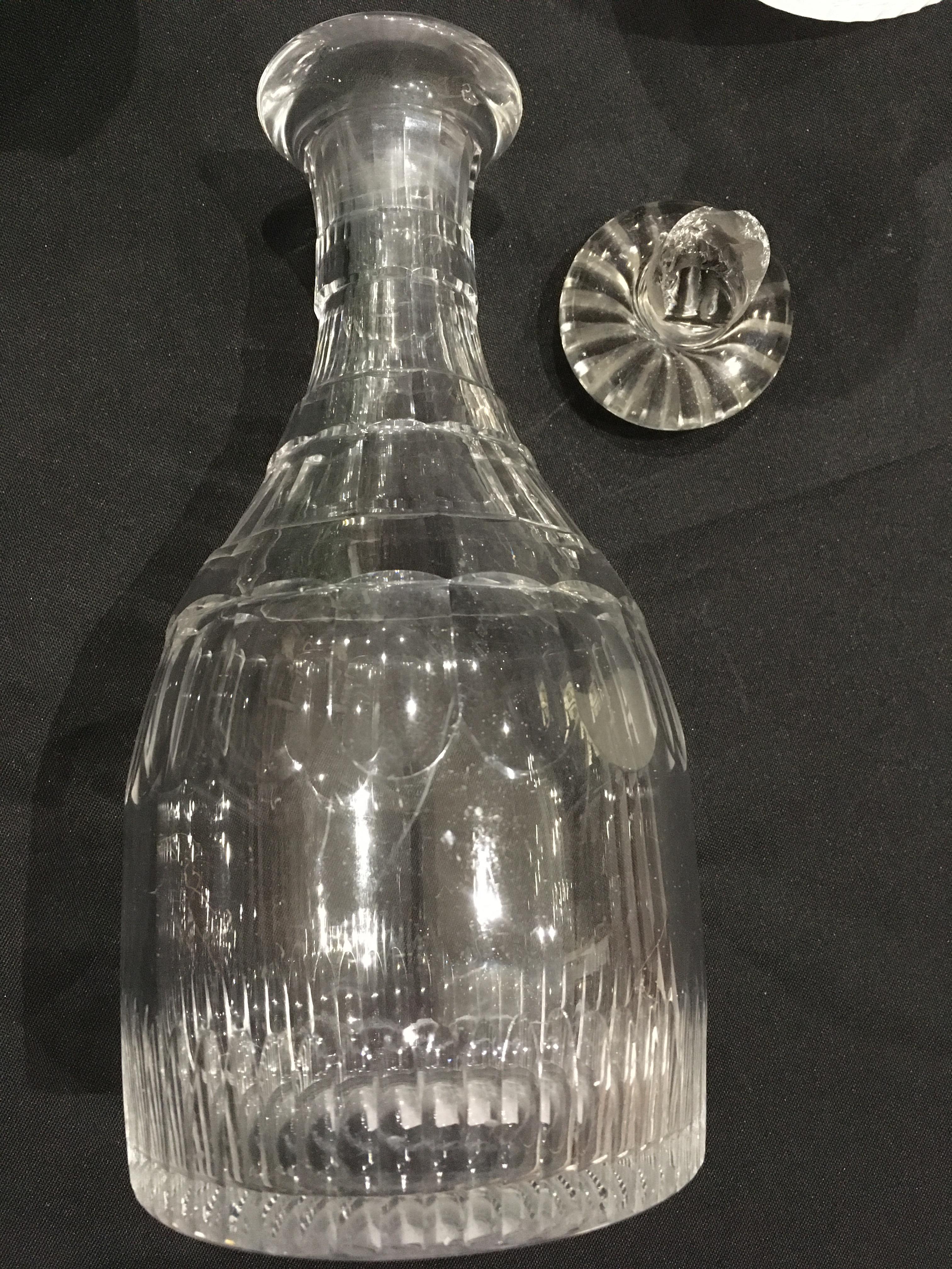 A late 19th century silver mounted claret jug, - Image 7 of 12