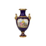 An early 19th century English porcelain vase