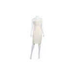 Giambattista Valli Cream Embellished Dress - Size 44