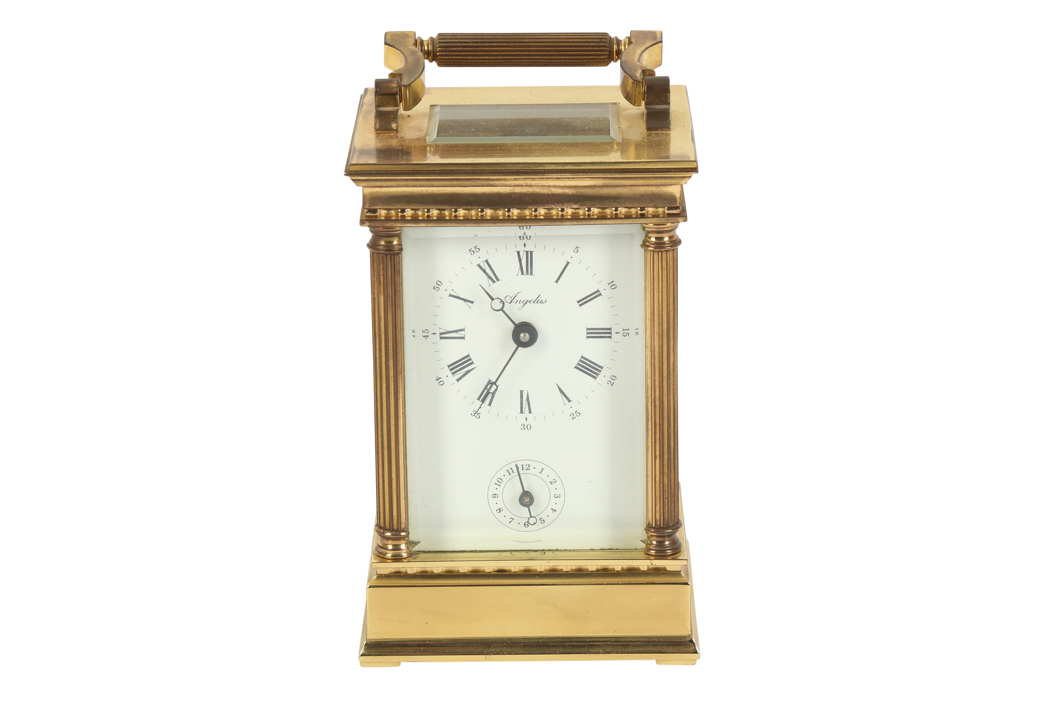 A mid 20th Century French carriage clock, - Image 2 of 5