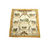 Hermes 'Avenue Des Acacias' Silk Scarf