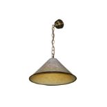 An Italian Venetian glass hanging light