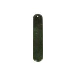 A MAORI NEPHRITE JADE PENDANT, NEW ZEALAND,