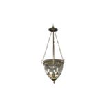 A hundi style brass storm lantern