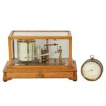 A Negretti and Zambra barograph,