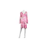 Emilio Pucci Pink Print Dress - Size 44