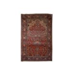 A Kashan prayer rug, Central Persia, circa 1910-20