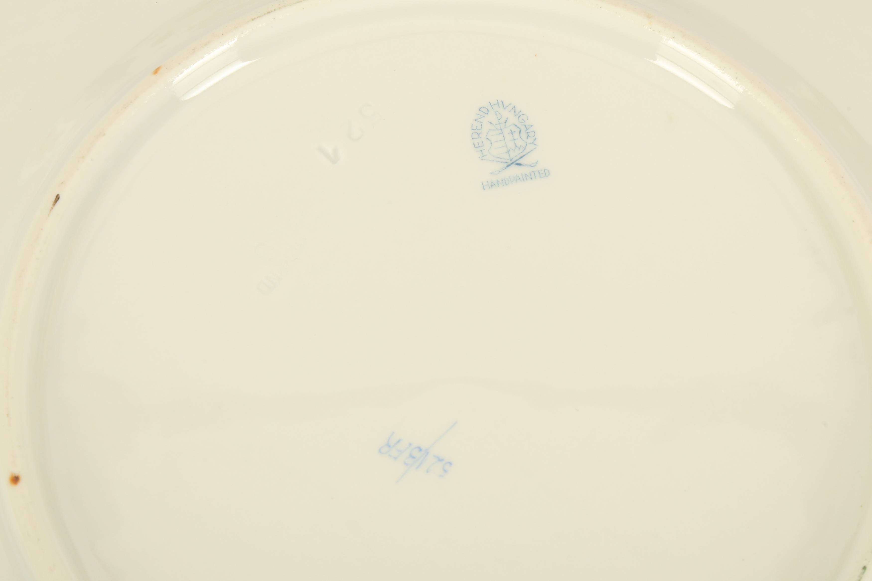 Herend: a set of ten Herend porcelain plates, - Image 2 of 2