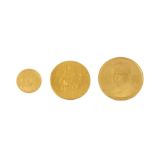 Yugoslavian Gold Coin, Cook Islands, One Dollar, Gold Coin and Yugoslavian 22ct Gold Coin