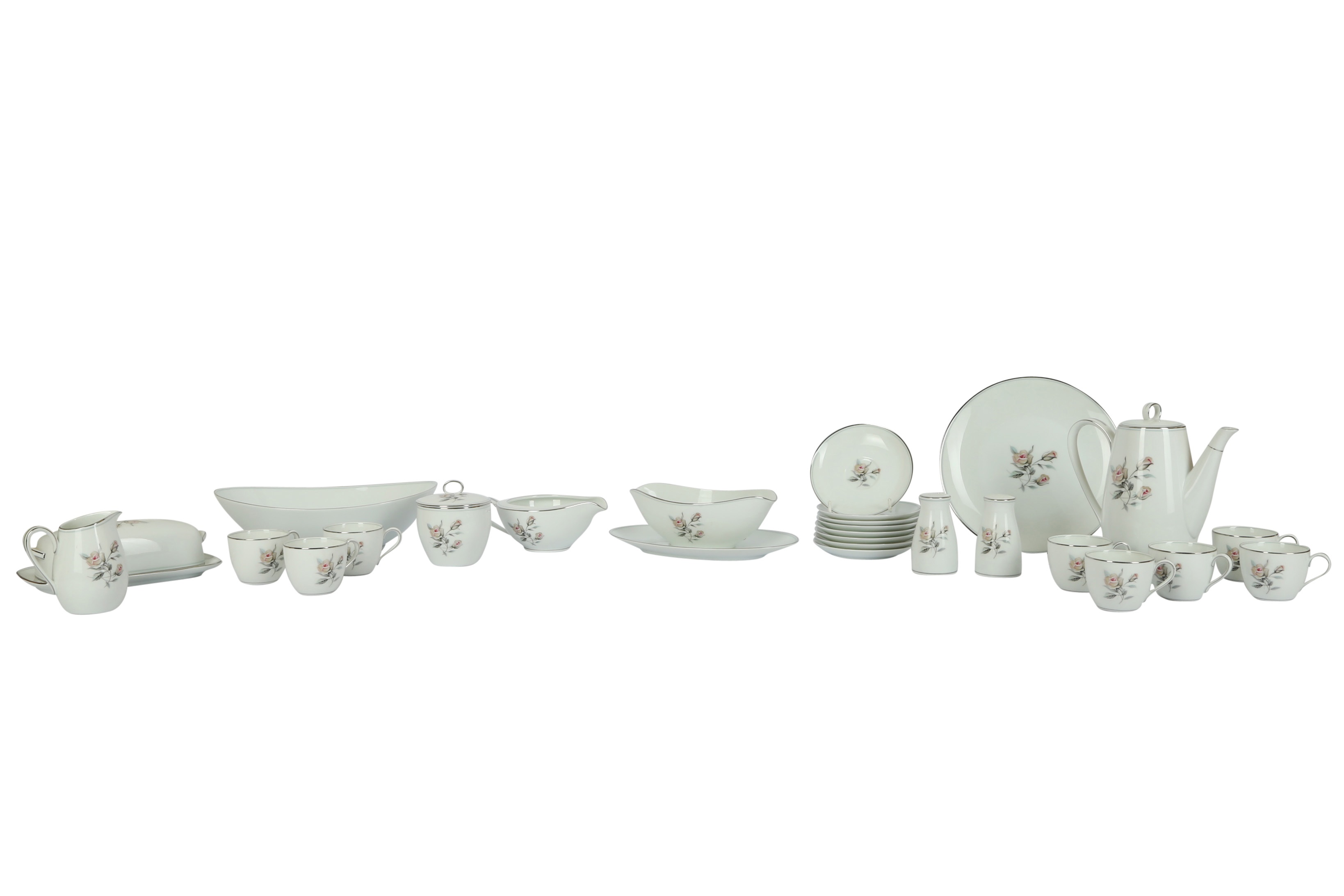 A Noritake porcelain dinner service, Margot pattern