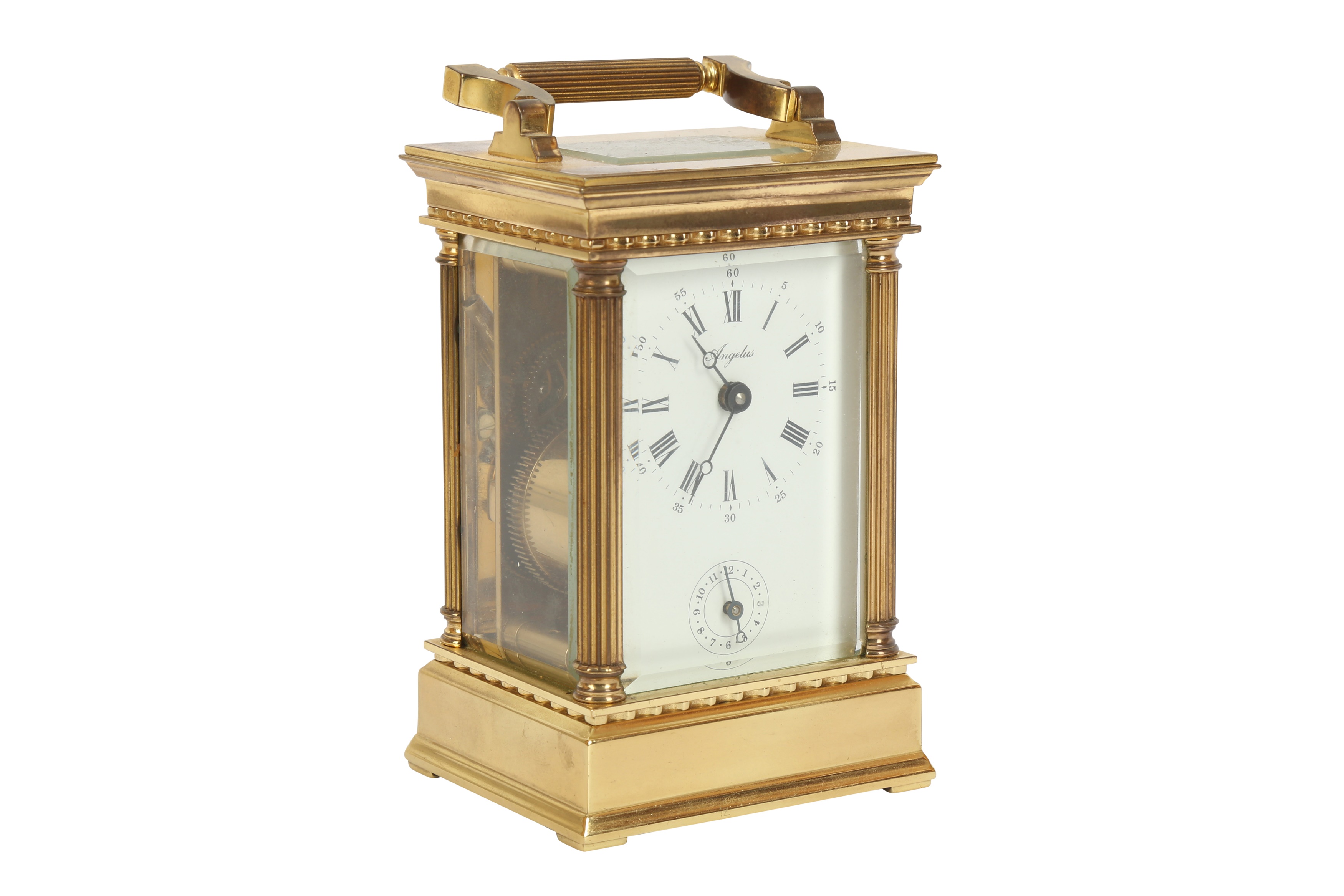 A mid 20th Century French carriage clock,