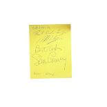 Autograph Album.- Incl. Sean Connery