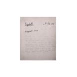 Autograph Album.- Princess Elizabeth & Princess Margaret