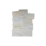 Autograph Collection.- Politicians