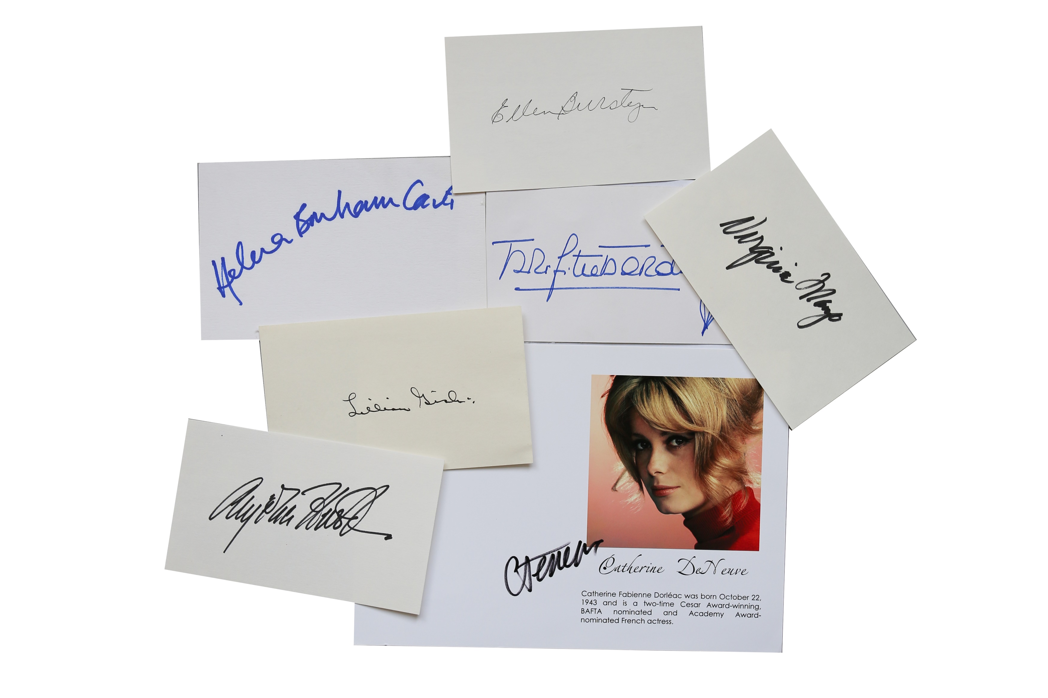 Autograph Collection.- Actresses