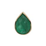 An emerald pendant