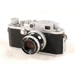 Canon IIF Rangefinder Camera with 50mm Lens