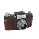 A KW Praktiflex SLR Camera