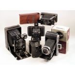 Zeiss, Ensign & Other Folding Cameras.