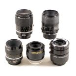 Group of FAST Nikon Macro & Micro Lenses