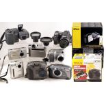 Various Digital Cameras, inc Nikon CoolPix 900 & 995 etc.