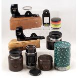Canon Rangefinder Items, inc 135mm f3.5 L39 Lens.