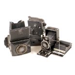 Group of Three Collectors Cameras