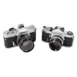 A Pair of 35mm SLR Cameras