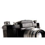 A KW Praktiflex SLR Camera