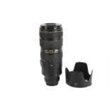 A Nikon Nikkor AF-S 70-200mm F2.8 GII ED VR Lens