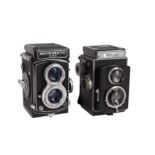 A Pair of Twin Lens Reflex Cameras
