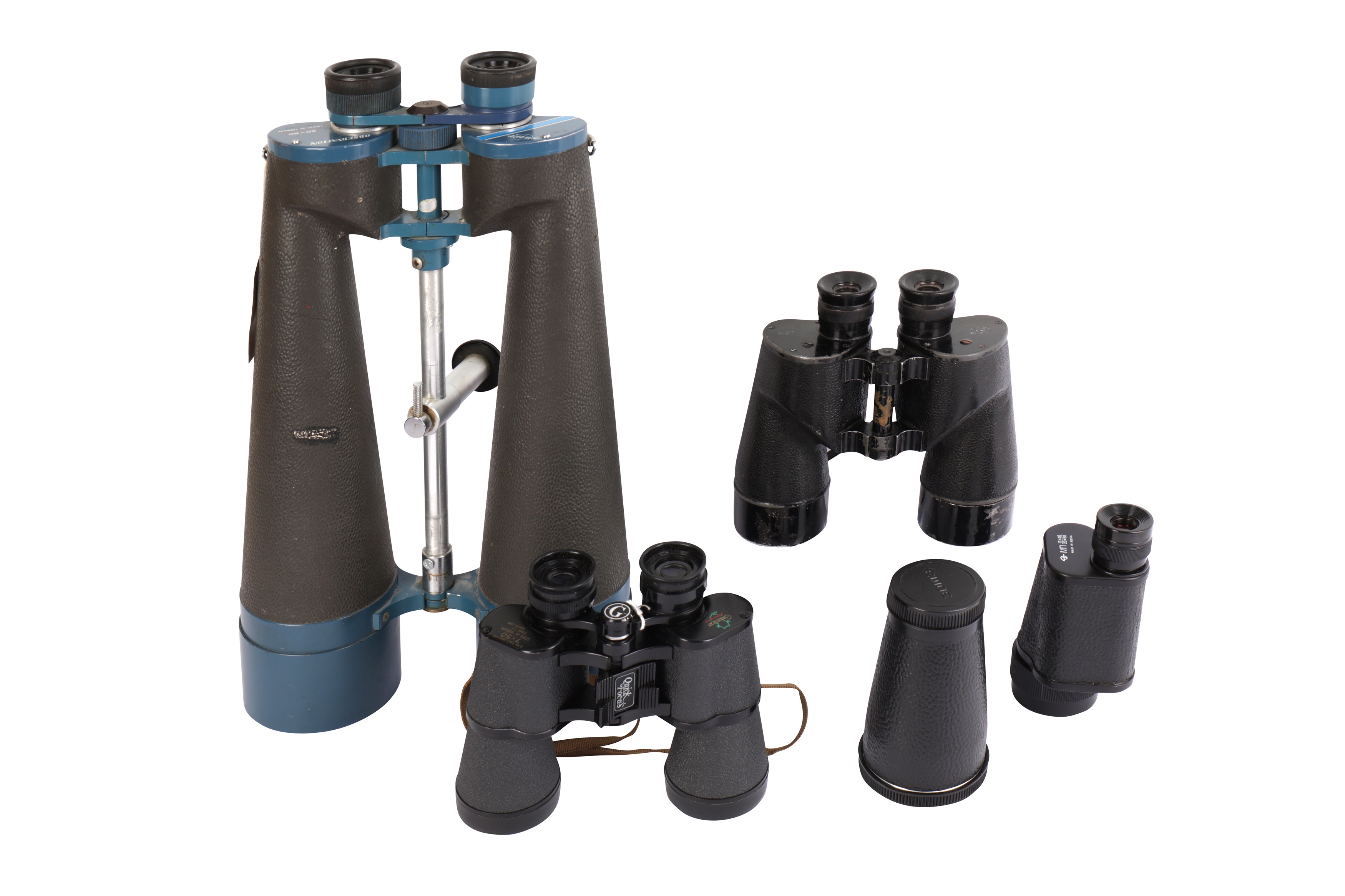 A Collection of Binoculars & a Fullerscope Refractor