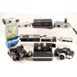 Group of Sub-Miniature, 16mm & 110 Format Cameras