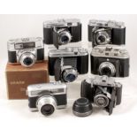 Voigtlander Perkeo II and other Collectors Cameras