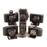 Houghton-Butcher Carbine & Other Small Folding Cameras.