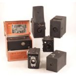 A Rare Ihagee Paff SLR & Other Box Cameras.