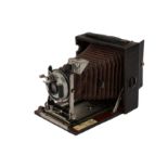 A Unmarked Rotating Back Folding Plate Camera