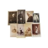 Cabinet Cards and Cartes de visite, c.1880s–1900